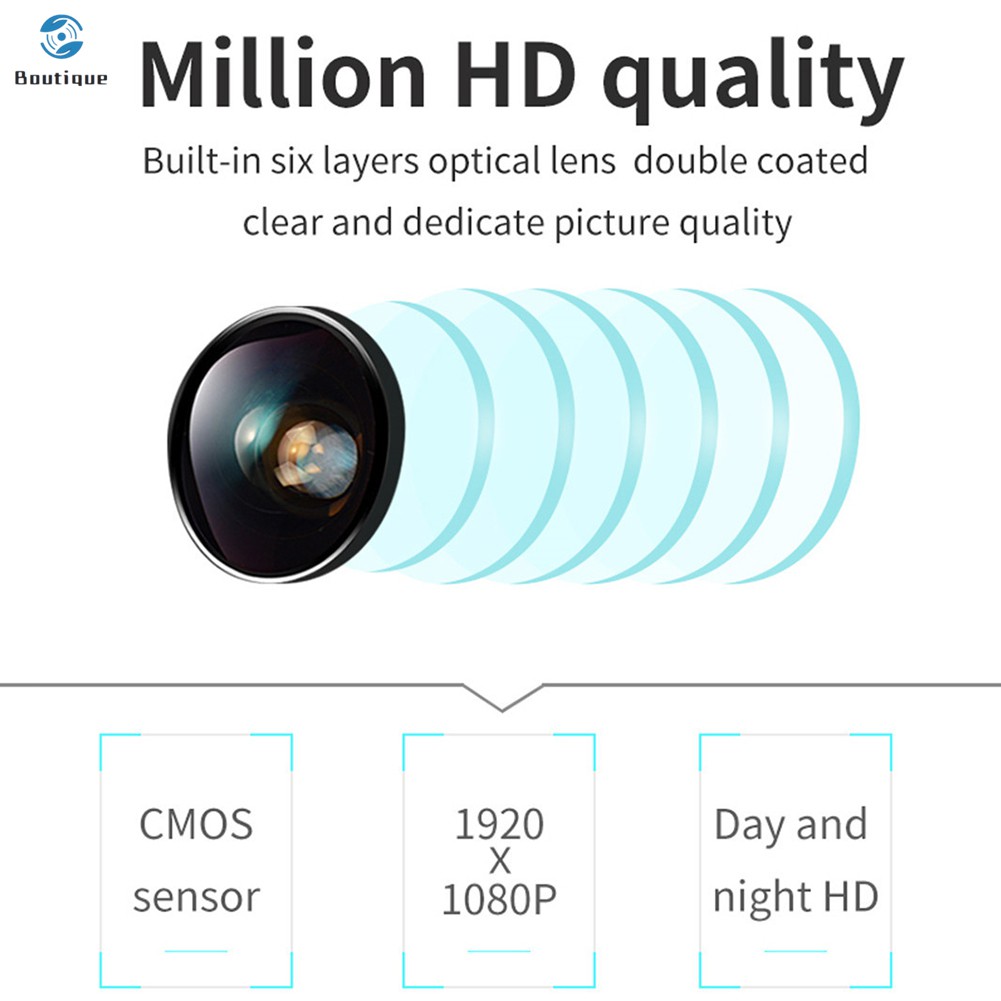 Camera Giám Sát Kết Nối Wifi Không Dây 1080p Hd