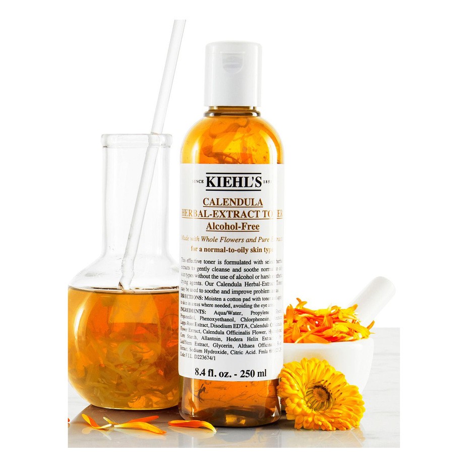 Nước cân bằng không cồn Kiehl's Calendula Herbal- Extract Toner