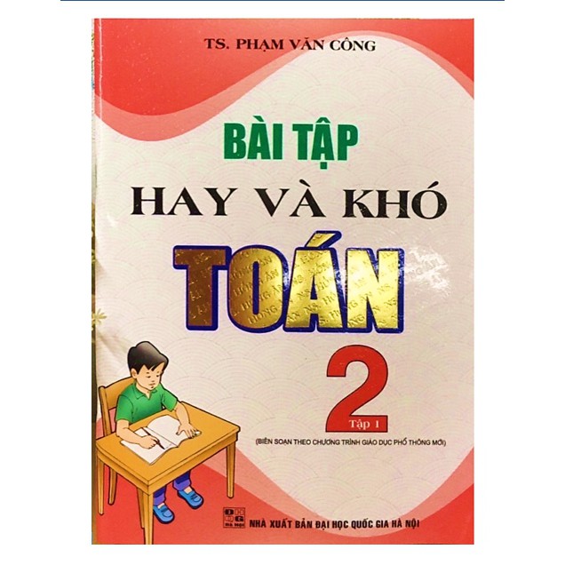 Sách - Combo Bài tập hay và khó toán 2