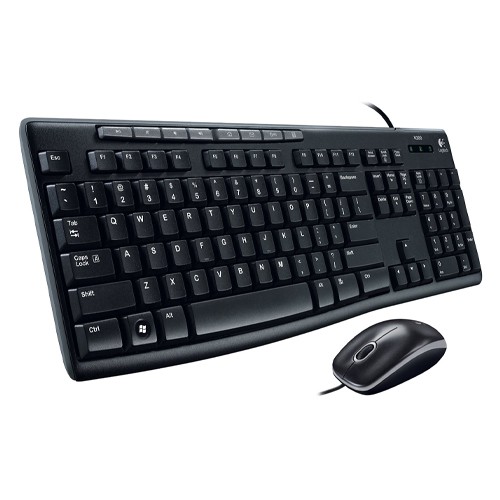 combo Bàn phím + Chuột Logitech MK200 Hàng chính hãng