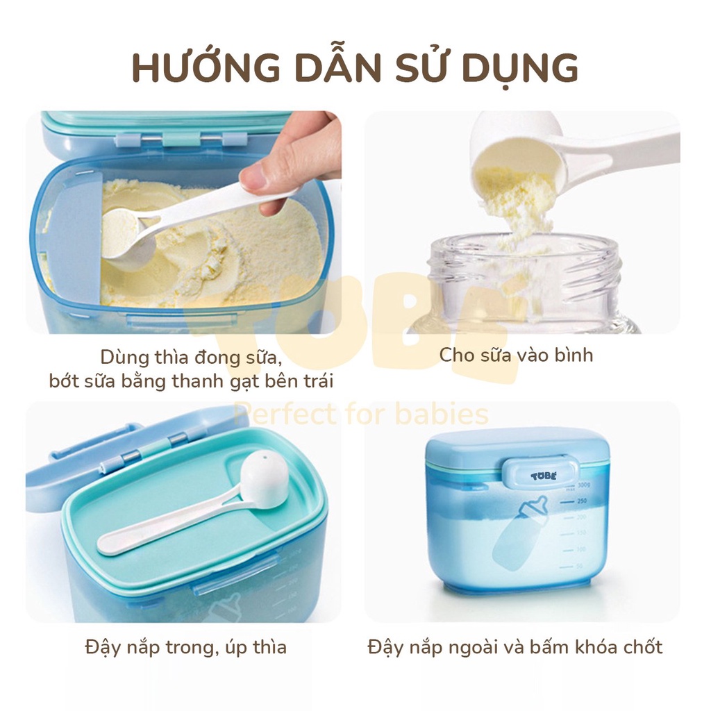 Hộp đựng sữa thương hiệu TOBé