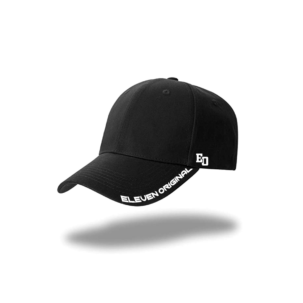 Mũ Bóng Chày Eleven Original Màu Đen và Trắng - Essentials (Black & White)