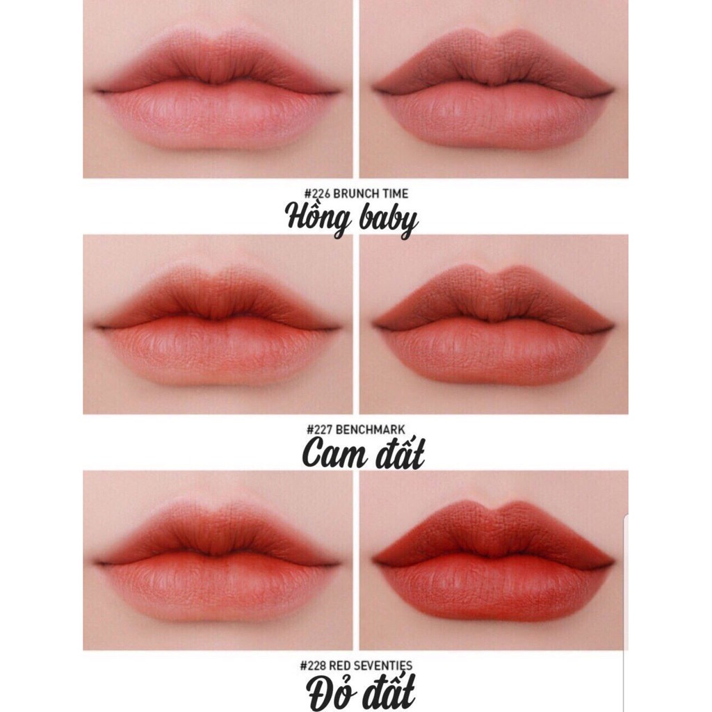 (Sẵn) Son thỏi 3ce matter lip color phiên bản đặc biệt