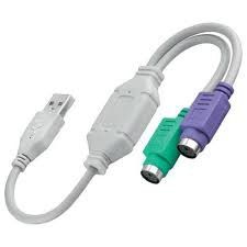 Dây cáp chuyển đổi cổng USB sang PS2 hiệu Nasun - USB-PS2