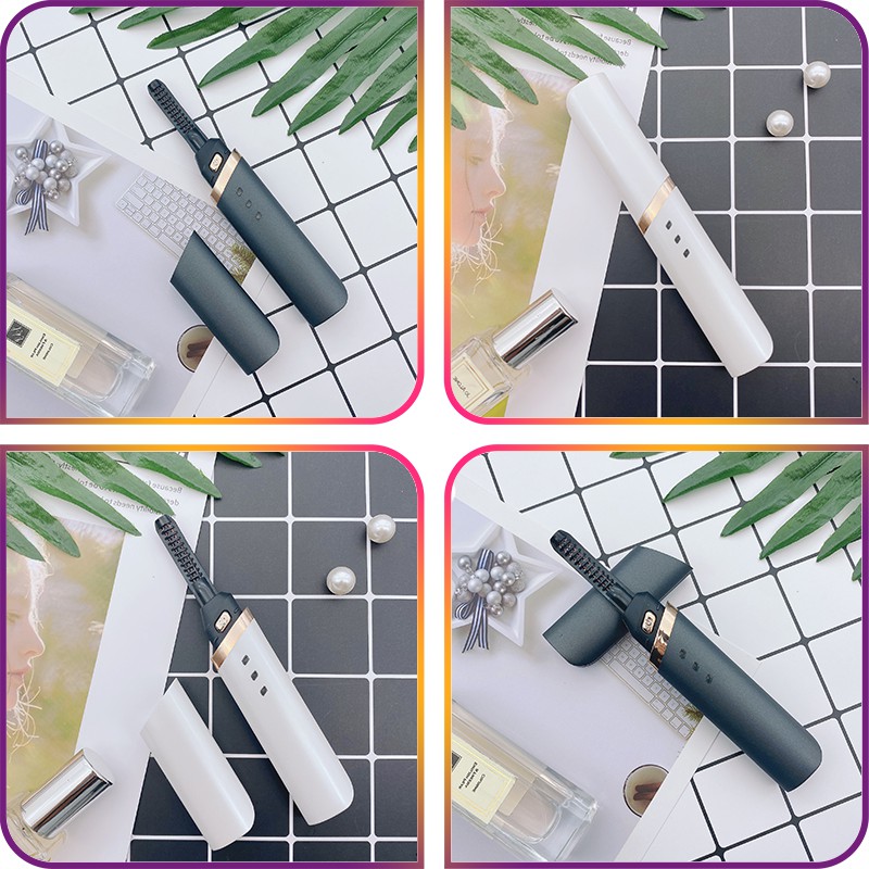 Máy Uốn Mi Curl 💖HOT💖 Uốn Mi Cong Tự Nhiên, 3 Chế Độ Tích Hợp Sạc Điện Cổng USB [BẢO HÀNH 6 THÁNG]