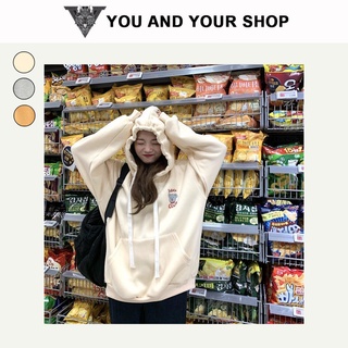 Áo Khoác Nỉ Hoodie YAYSHOP - Áo Chất nỉ bông mềm dày dặn in hình Gấu Subaco Club cực đáng yêu