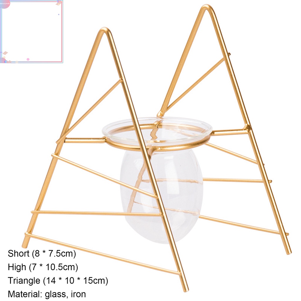 Lọ hoa thủy tinh trong suốt thân thiện với môi trường DIY