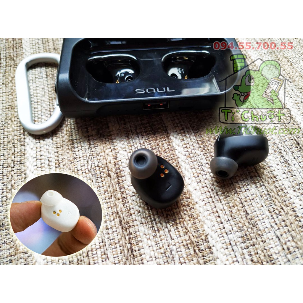 [Lõi 4mm-Cao 4mm] Nút Cao Su Tai Bluetooth TWS Nút Ngắn Thấp