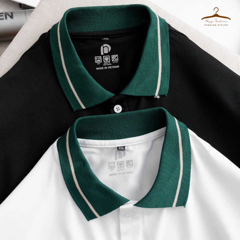 Áo thun POLO nam cổ bẻ Cotton cao cấp Logo thêu thời trang lịch lãm