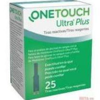 Que Thử Đường Huyết One Touch Ultra Plus Hộp 25 Que
