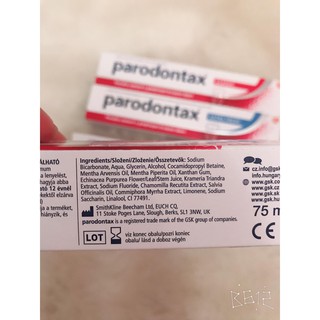 Kem đánh răng Parodontax classic 75g - Séc