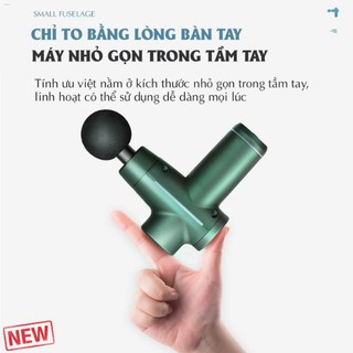 (THANH LÝ) Súng Massage Cơ Bắp mini nhỏ nhẹ sạc USB Đa Năng Flyco PN4 Máy Rung Mát Xa Mỏi Vai Gáy Cổ Chân Ngực anr