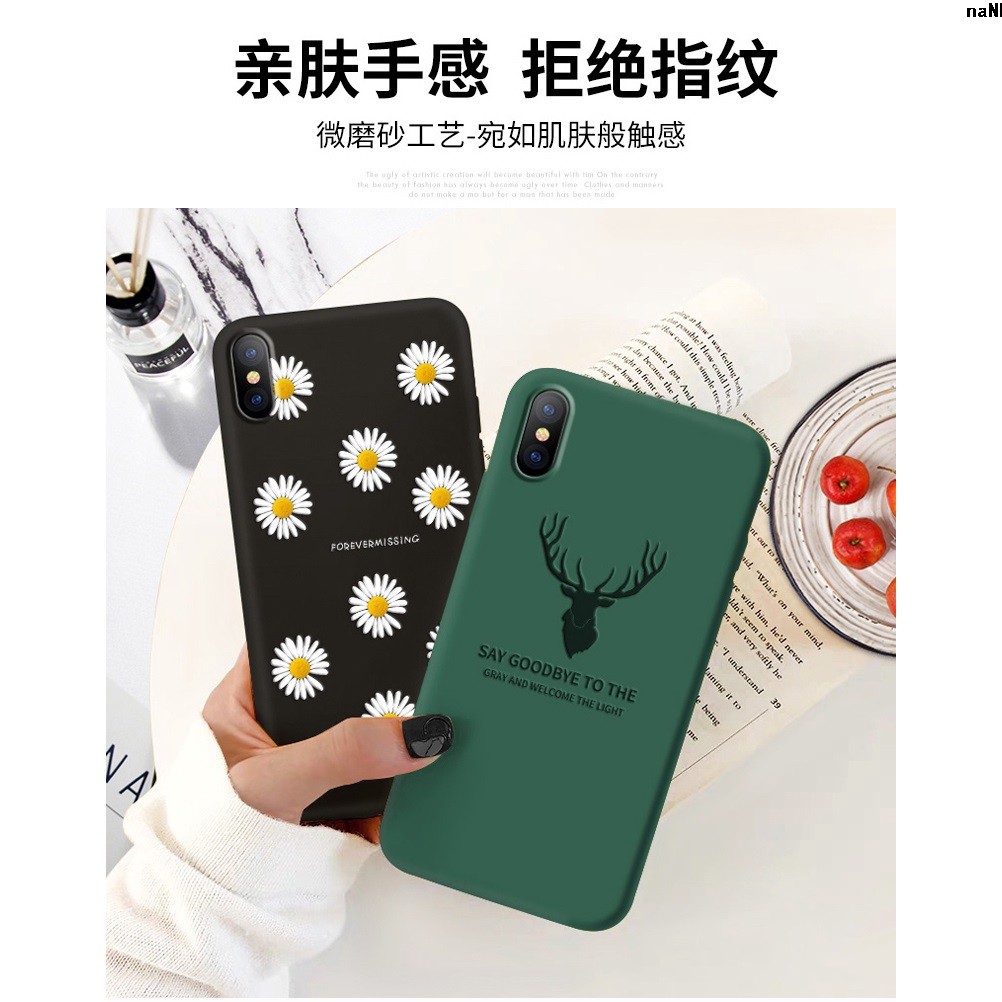 Ốp Điện Thoại Silicon Mềm Chống Rơi Họa Tiết Hoa Cúc Cho Iphone 6 / Xs / 6 | BigBuy360 - bigbuy360.vn