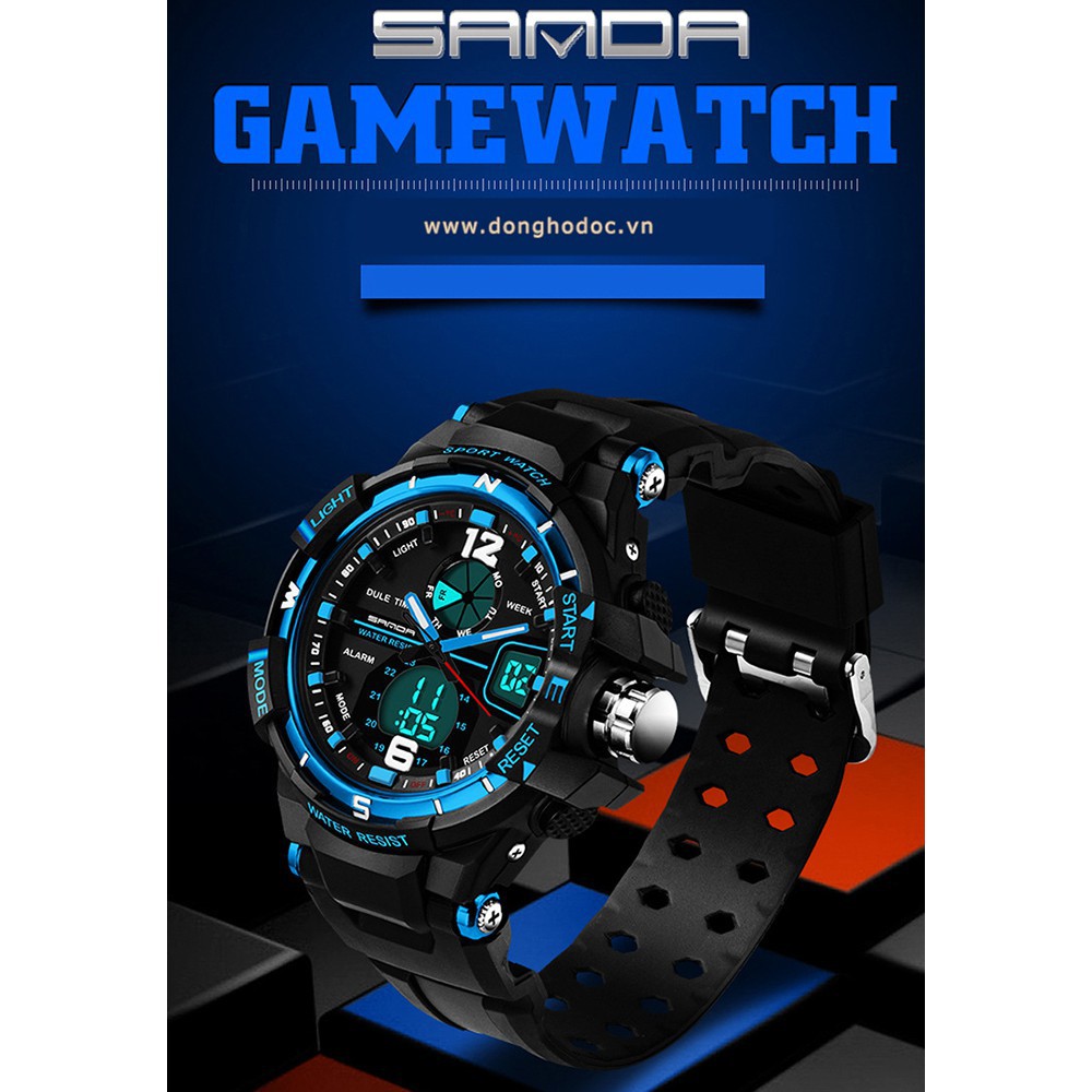 Đồng hồ Trẻ Em thể thao SANDA JAPAN Chống nước Siêu bền [HÀNG XỊN] | BigBuy360 - bigbuy360.vn