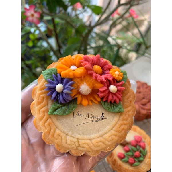 Bánh Trung Thu Hiện Đại Hoa Nổi