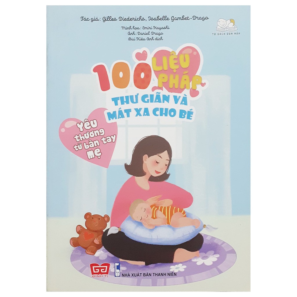 Sách - 100 liệu pháp thư giãn và mát xa cho bé