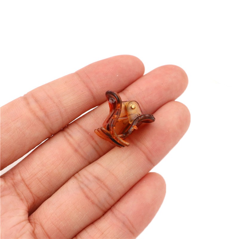 Bộ 12 Kẹp Tóc Nhựa Màu Đen Xinh Xắn