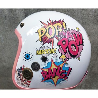 Nón 3/4 Pop Art - Limited Edition (Hand-made)