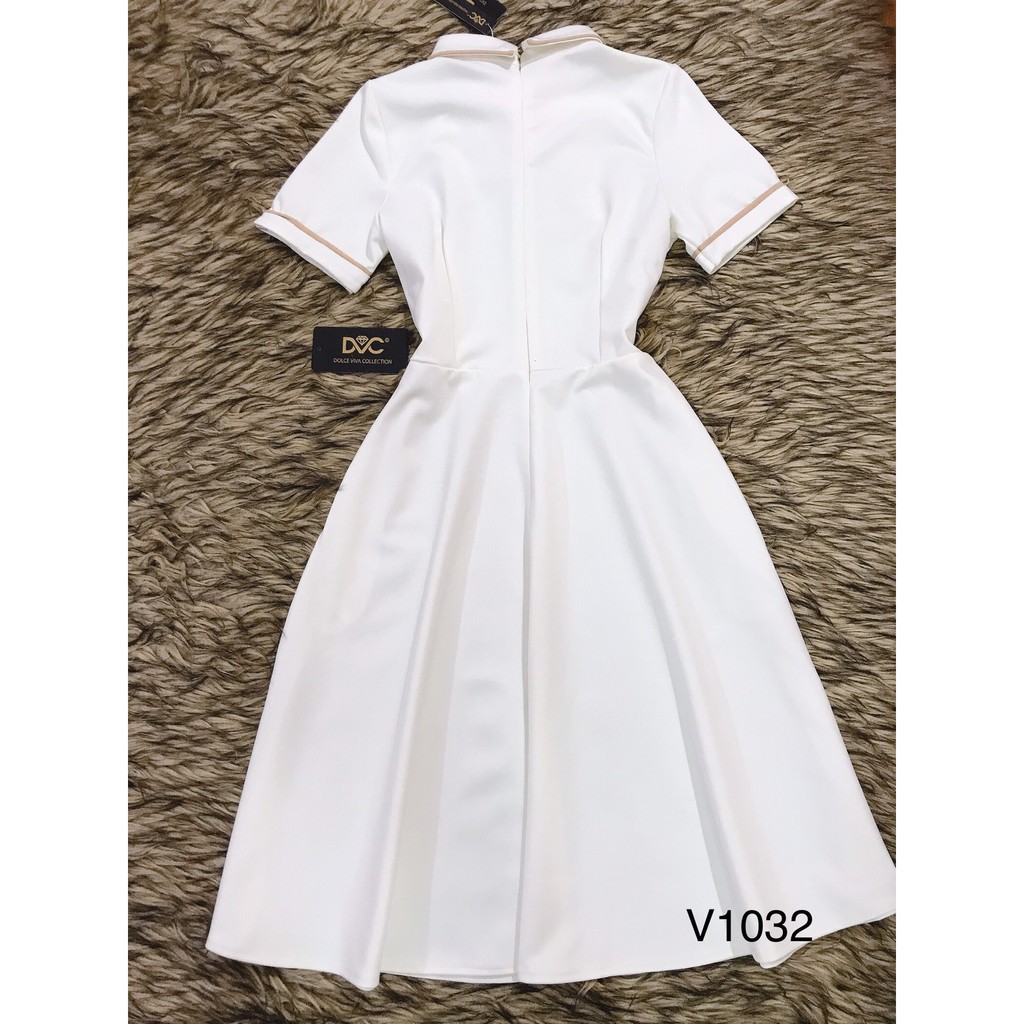 [ xả kho ] MiD Đầm xòe V1032 Mie Design ảnh thật