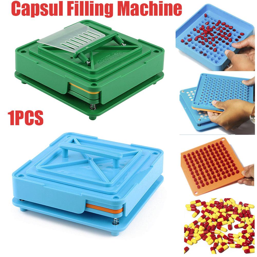 Viên Nang CABEZA Đổ Đầy|Hộp Nhựa 100 Lỗ Đựng Đồ Dùng Gia Đình Tiện Dụng|Đĩa Đựng Thức Ăn Thiết Kế Dễ Thương Chuyên Dùng