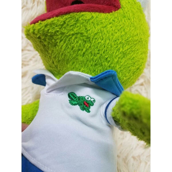 gấu bông Ếch Kermit size to 50cm nhám chính hãng nhồi bông