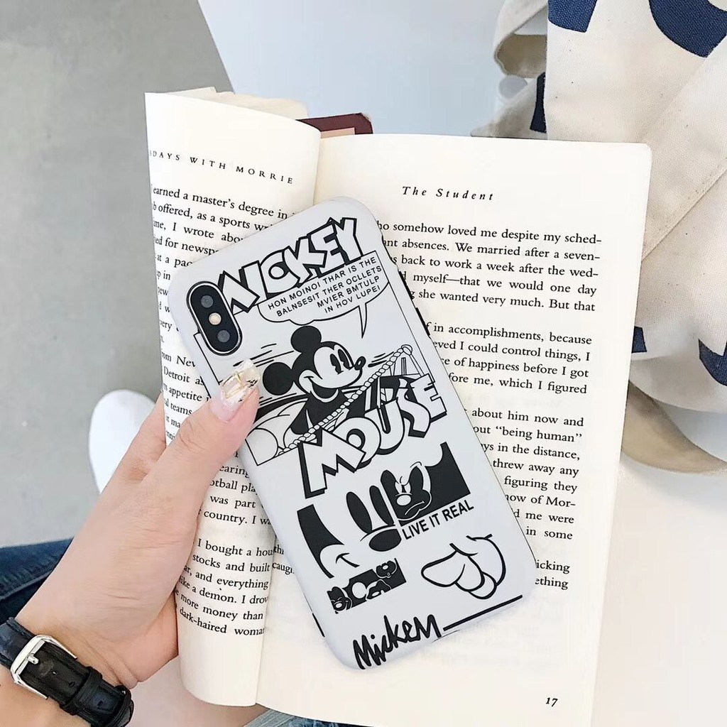 Ốp Lưng In Hình Chuột Mickey Dễ Thương Cho Iphone Xs Max Iphone Xs Xr Iphone 7 8 Plus | BigBuy360 - bigbuy360.vn