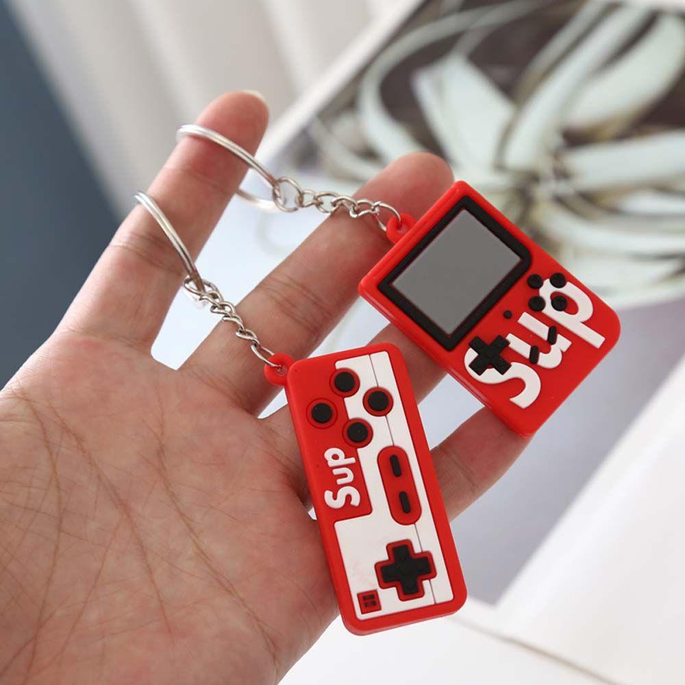 Móc Khóa Gắn Máy Chơi Game Cầm Tay Bằng PVC Phong Cách Retro