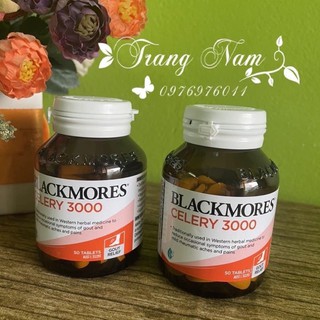 Viên uống Blackmores Celery 3000 phòng ngừa bệnh gout 50 viên của Úc