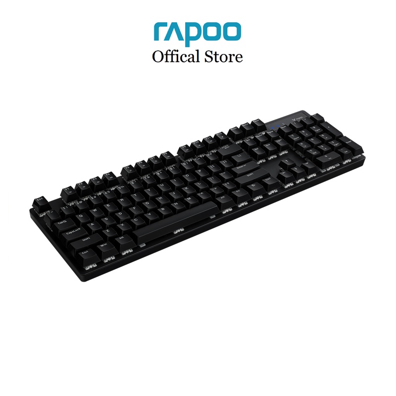 Bàn phím Rapoo V500 Pro Wireless màu đen không dây 2.4 GHz - (2 loại Red switch/ Blue switch)