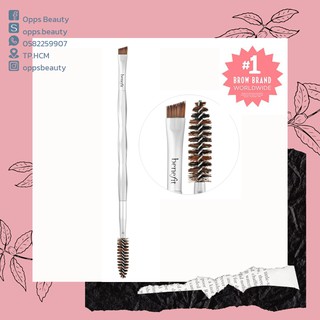 [Mã SKAMLTSM9 giảm 10% đơn 99K] [BENEFIT] Cọ kẻ lông mày 2 đầu BENEFIT Angled Brow Brush & Spoolie Fullsize