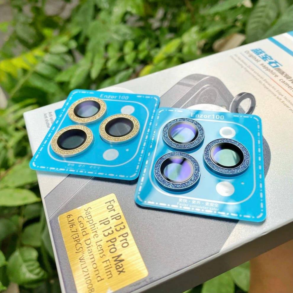 Bộ dán kim Cương từng mắt camera kuzoom iPhone 13 Pro/ 13 Pro max