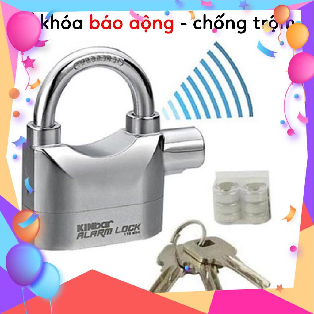 [hàng siêu hot] Freesship_ Ổ Khóa Hú Chống Trộm Thông Minh Kinbar Alarm Lock 110 DBA, Siêu Tiện Lợi