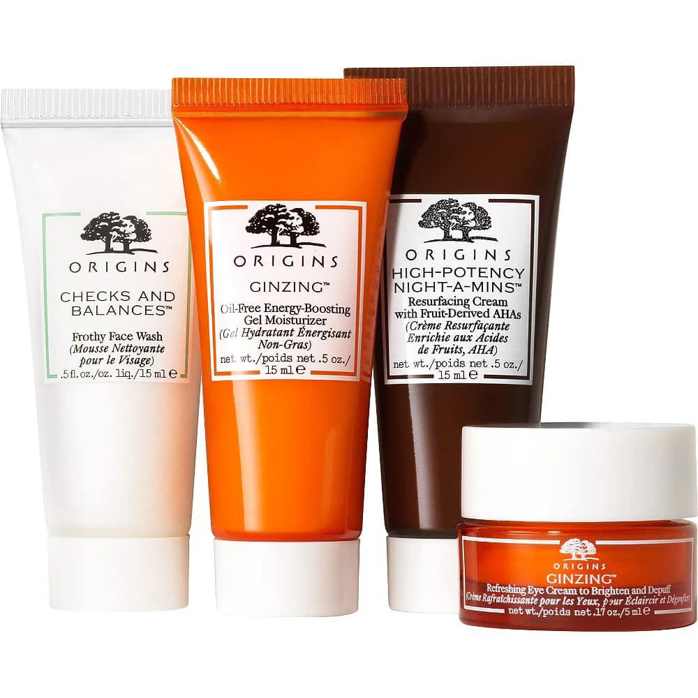 Set chăm sóc da ORIGINS Go To Greats Day-to-Night Skincare Essentials