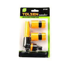 ⚡️FLASH SALE 50%⚡️{ Hàng chính_hãng}Bộ 4 đầu nối ống 1/2" tolsen 57125