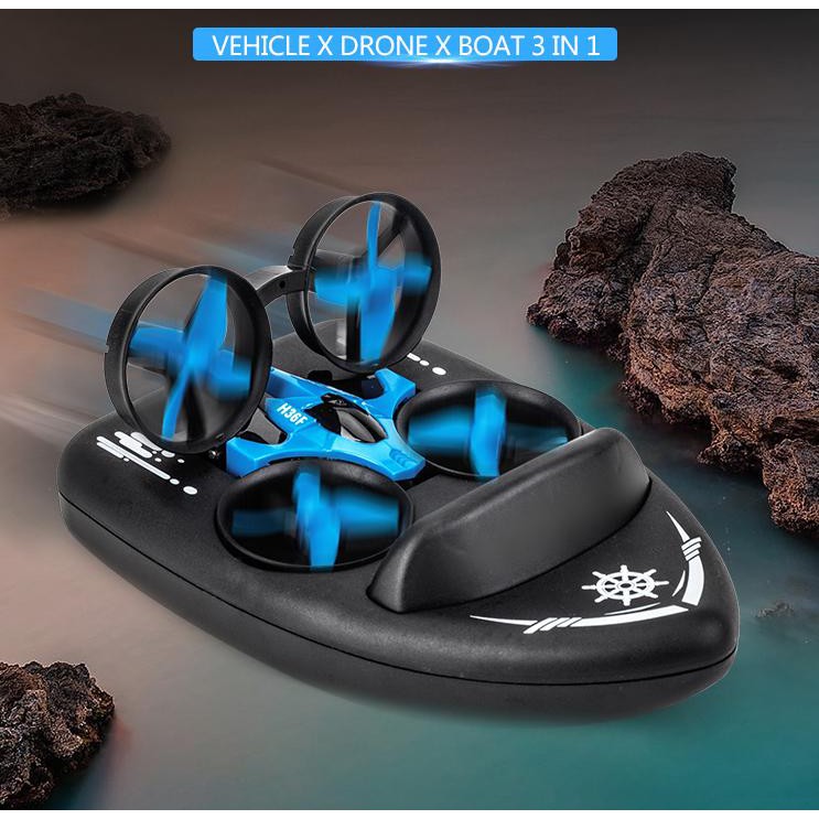 Máy bay ca nô điều khiển JJRC H36F 2in1 Đa địa hình - The Royal's Furniture