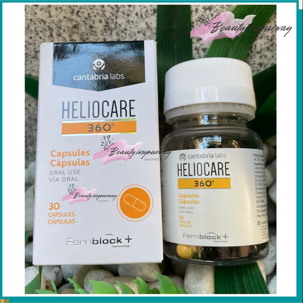 Viên Uống Chống Nắng Sáng Da Heliocare 360