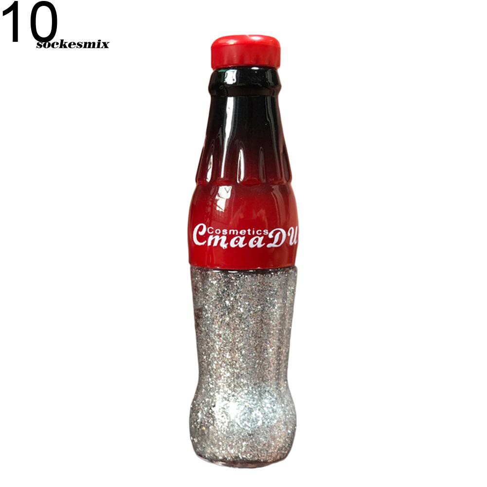 [Hàng mới về] Kẻ mắt màu nhũ không thấm nước hình chai coca độc đáo CmaaDu | BigBuy360 - bigbuy360.vn