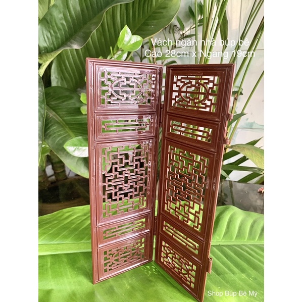 Đàn cổ trang, đàn nguyệt, vách ngăn mini dành cho nhà búp bê