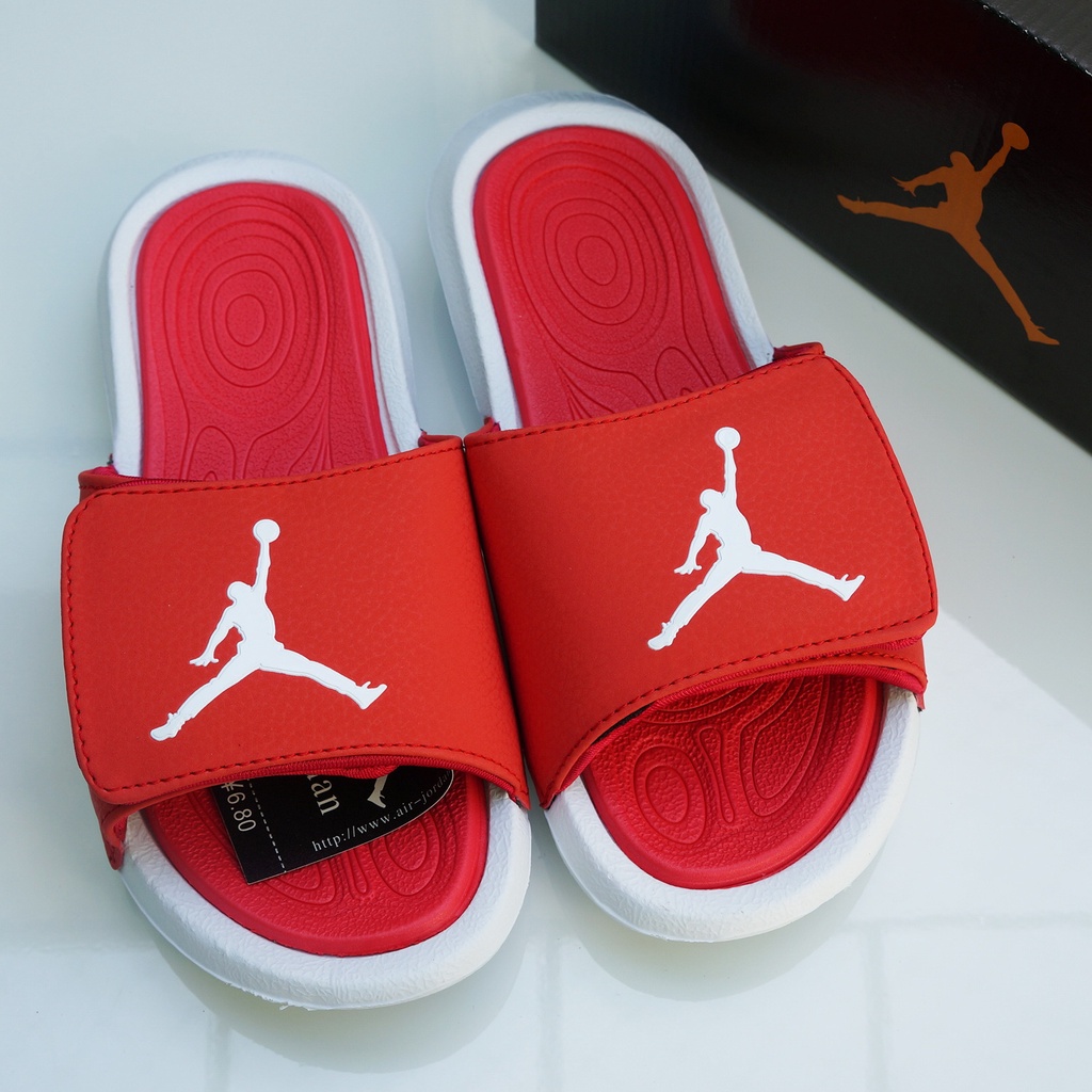 Dép JD Jordan bóng rổ FREE SHIP + hộp hãng + hàng VNXK loại 1.1 unisex hot trend quai ngang dán nam nữ. BH Slippers