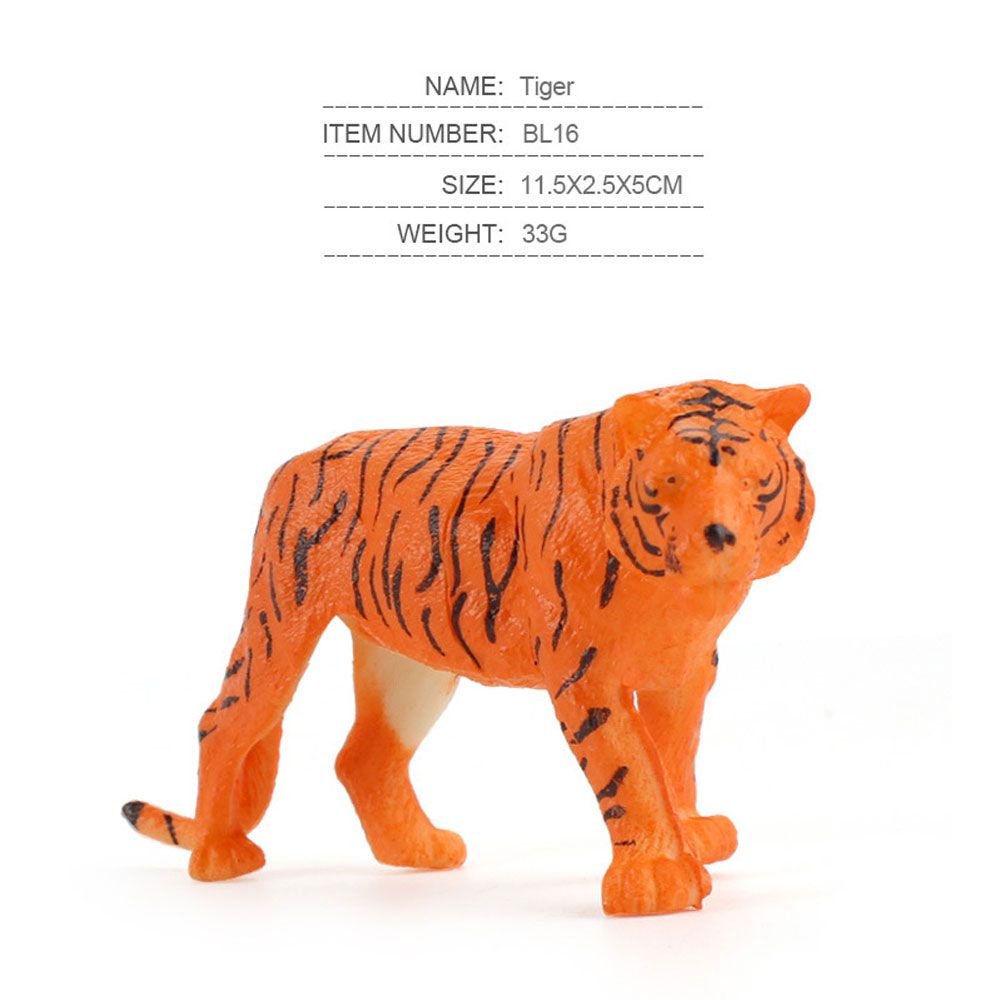 Đồ chơi mô hình động vật hoang dã làm bằng tay trang trí cho trẻ em