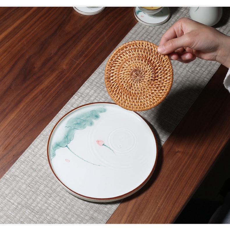 Khay trà, Thuyền Trà Dưỡng Ấm đường kính 20 cm