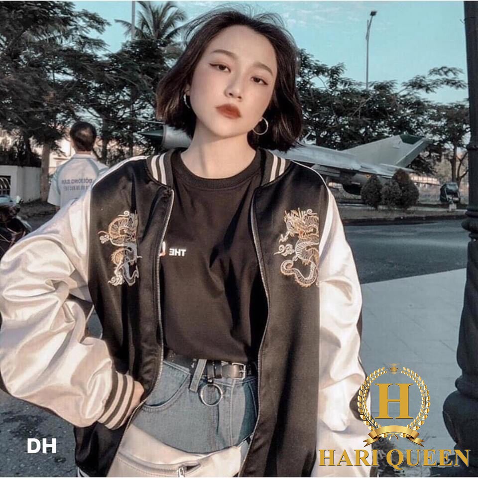 [FREESHIP ĐƠN TỪ 50K] Áo khoác rồng thêu DHO0520