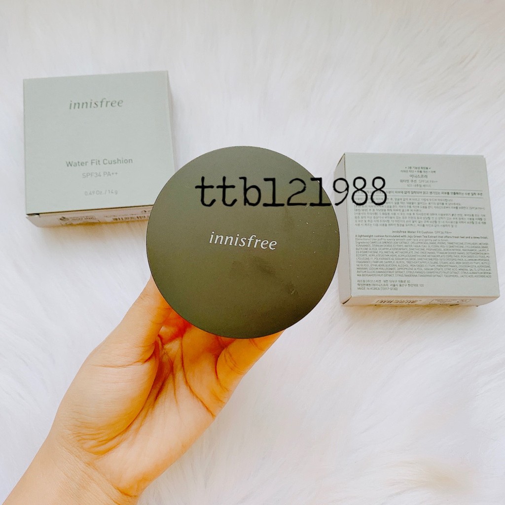 Phấn Nước Innisfree Water Fit Cushiontone tone tự nhiên n23