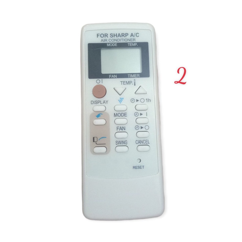 Remote máy lạnh Sharp nhiều loại  / Điều khiển máy lạnh Sharp