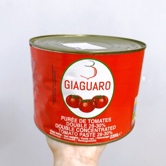 100g-0,5kg Cà chua xay nhuyễn Eufood LÀM PIZZA, MỲ Ý