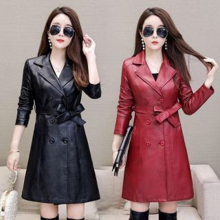 Áo khoác da cổ vest cao cấp