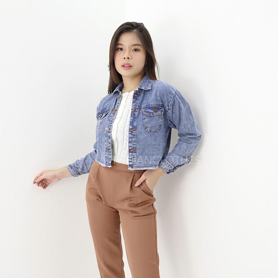 Nhập Khẩu mới nhất(Chính Hãng) Áo Khoác Jean Wendy - Quần Áo Nam