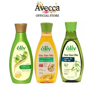 Dầu gội-sữa tắm-dầu tắm oliu chắc khỏe mềm mịn