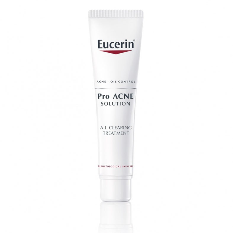 Eucerin Kem Giúp Giảm Mụn, Nhờn Sau 1 Tuần Eucerin Pro ACNE Solution AI Clearing Treatment 40ml