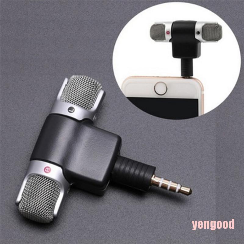 Micro Thu Âm Mini Mới Cho Notebook Pc 3.5mm